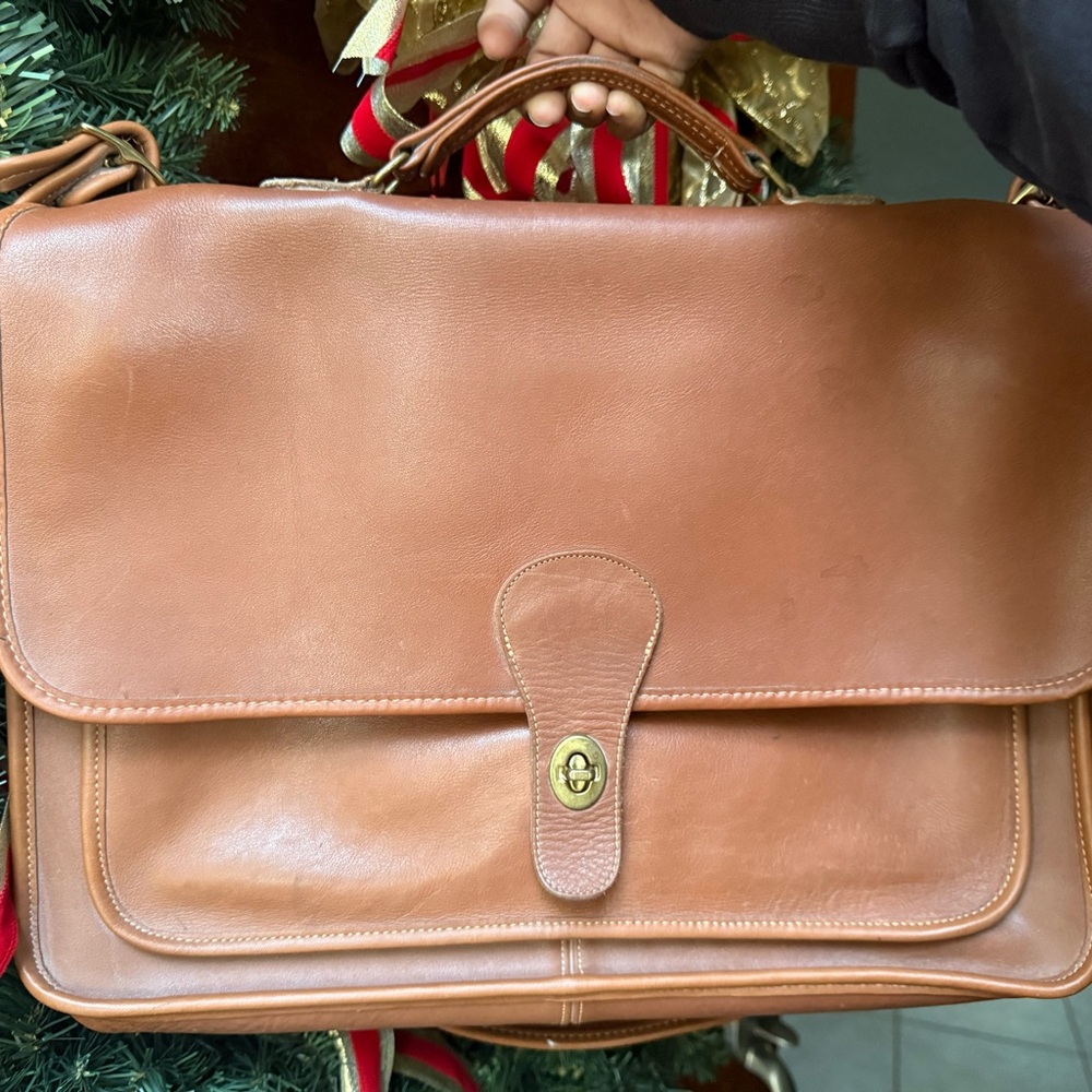 Vintage coach 5180 Metropolitan briefcase